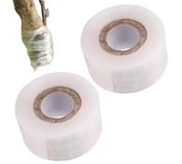 Graft Tape - Transparent Elastic Waterproof Film, Breathable Repair Wrap | Durable Self Adhesive Roll for Stem Support Waist Nursery Greenhouse Orchard