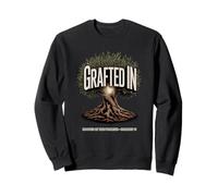 Grafted In Rooted in the Promise Romans 11 olive tree Sweatshirt