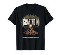 Grafted in Rooted in The Promise Romans 11 Olive Tree T-Shirt