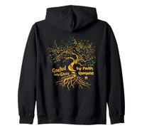 Grafted Into Grace Through Faith Romans 11 Zip Hoodie