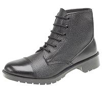 Grafters 6 Eye Cadet Boots- Ccf,Army Boots, Black, 10 UK
