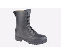 Grafters M9666A Unisex Leather Assault Boots Black UK 10