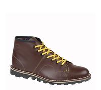 Grafters B 430 Heritage Unisex Leather Lace Up Monkey Boots