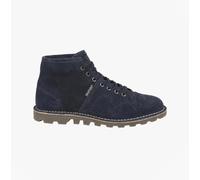 Grafters B430 Unisex Adults Suede Leather Lace-Up Comfort Blue Monkey Boots
