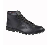 Grafters B430 Unisex Leather Monkey Boots Classic Retro Style sizes 3 to 12