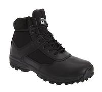 Grafters COVER II Unisex Leather Work Boots Black
