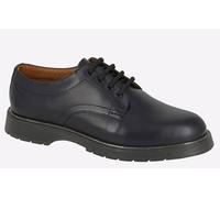 Grafters Duty Leather Men's Trainers, Size 10 In Black