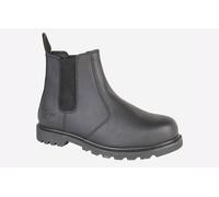 Grafters Glendale Safety Boot Men's | Slip On Shoes | Black | UK Size 9