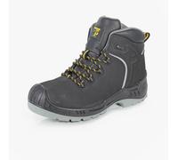 Grafters Grafters M314A Mens Composite Toe Safety Ankle Boots Black - Uk-Size-13 Black