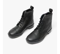 Grafters Grafters M391A Unisex Grain Leather Work Boots Black - Uk-Size-11 Black