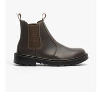 Grafters GRINDER Unisex Dealer Safety Boots Brown - UK 6