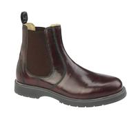 GRAFTERS Gusset Chelsea Boot M186 Leather Black Brown Burgundy Tan Size UK 3-14