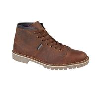 Grafters Heritage Waxy Leather Monkey Boots in Brown | Size: 9 Grafters Brown 9