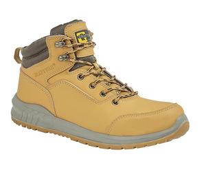 Grafters Leather Work Safety Boots Hiker Steel Toe Ankle Work Boot Trainer Shoes