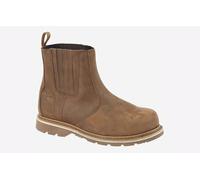 Grafters Longrood Safety Dealer Boots Men's | Safety Boots | Dark Brown | UK Size 12