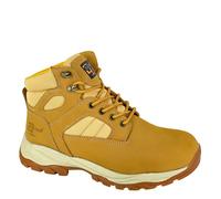 Grafters M 292 Men's Leather Lace Up Safety Steel Toe Cap Ankle Boots