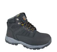 Grafters M 292 Men's Leather Lace Up Safety Steel Toe Cap Ankle Boots