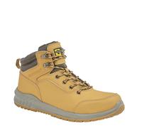 Grafters M 513 Lace Up Leather Steel Toe Cap Safety Ankle Boots