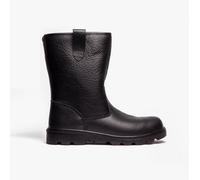 Grafters M021A Mens Rigger Safety Boots Black - Uk-Size-6 Black