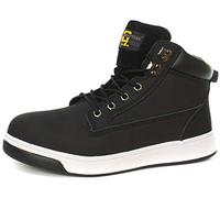 Grafters M057A Unisex Safety Trainer Boots Black