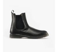 Grafters M186A Unisex Leather Gusset Chelsea Boots Black - UK 3