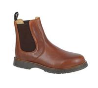 Grafters M186BT Men's Tan Leather Chelsea Boots UK 3-14