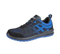 Grafters M219A Unisex Safety Trainers Black/Navy