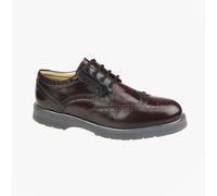 Grafters M282 Mens Leather Lace-Up Breathable Workwear Brogues