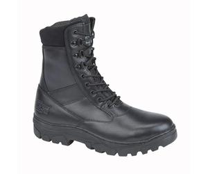 Grafters M324A Maverick Men's Black Leather Thinsulate Combat Boots UK 4-13
