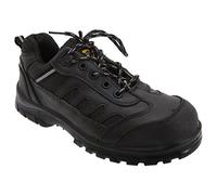 Grafters Trainers M462A Unisex Composite Toe Black