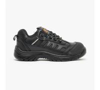 Grafters Cullman Leather Safety Shoe Men's | Safety Footwear | Black | UK Size 10