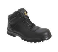 Non-Metal Composite Safety Hiker Type Boot - Black - Black - size M10½