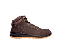 Grafters M513B Unisex Safety Boots Brown