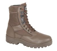 Grafters G-FORCE M668 Unisex Leather Uniform Military Combat Boots Black Brown