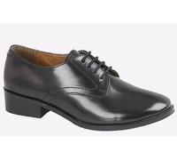 Grafters Womens Leather Uniform Shoes Black