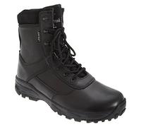 (Black, UK 11) Grafters Ambush Mens Waterproof Combat Military Cadet Leather Boots