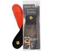 Grafters Mens Insoles AntiShock Heavy Duty Cushion Padded Shoes Working Boots Red UK 9