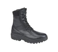 Grafters Mens Maverick Leather Combat Boots Black (12 Uk)