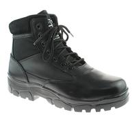 Grafters Mens Sherman Thinsulate Lined 7 Eye Combat Boots (10 UK) (Black)