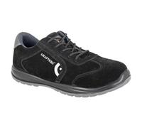 Grafters Mens Suede Safety Trainers Black (13 Uk)