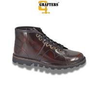 Grafters Monkey Boots Mens Hiking Ankle Desert Walking Leather Grip Sole Tread