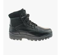 Grafters SHERMAN Unisex Leather Work Boots Black - UK 9