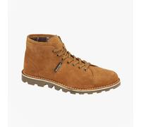 Grafters Unisex Adults Suede Leather Lace-Up Comfort Tan Monkey Boots