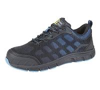 Grafters Unisex Sports Type Safety Grafters EN ISO 20345 M9806A - Black/Blue, UK 10 / EU 44