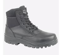 Grafters Vermont Sherman Mens Leather Adventure Outdoor Combat Ankle Boots Black