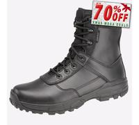 Grafters Viper Ambush Mens WATERPROOF Leather Lace Up Boots Black