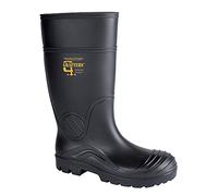 Grafters W408A Mens Wellington Safety Boots Black UK 11