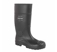 Grafters W408A Mens Wellington Safety Boots Black UK 12