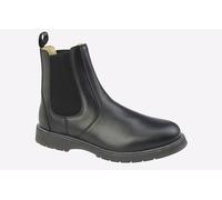 Grafters Weston Chelsea Boots Mens - Black Leather - Size UK 3