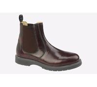 Grafters Weston Chelsea Boots Mens - Burgundy - Size UK 9